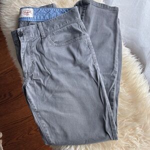 Original Penguin Men's Relaxed Gray Jean-Style Pants  30x32